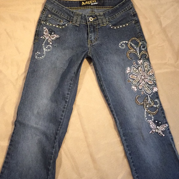 angels capri jeans